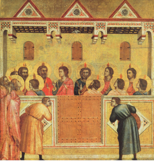 «Pfingsten», Giotto di Bondone, ca. 1305-1310, National Gallery, London