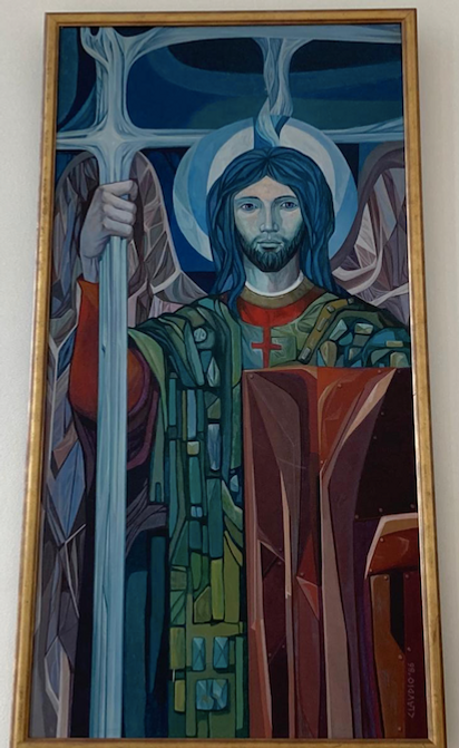Unsre Beschützer und Verteidiger, Bild in unserer Kirche Sankt Michael (Providencia).